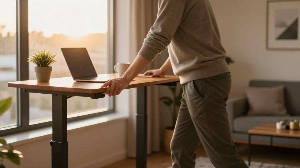 Best electric standing desks for tall people
