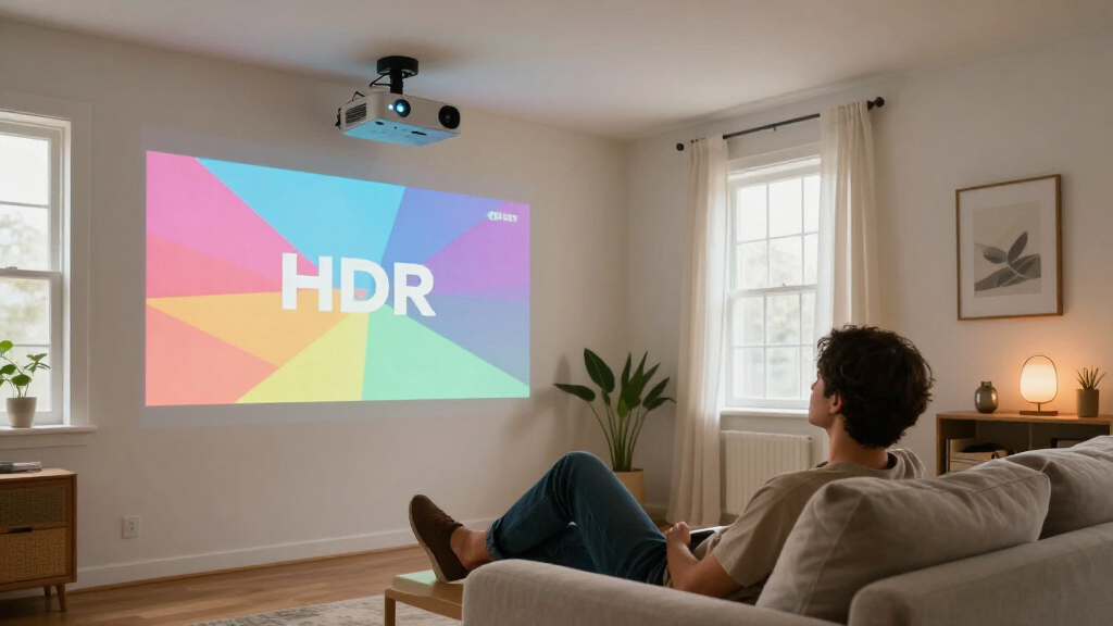4k projector with hdr for movies