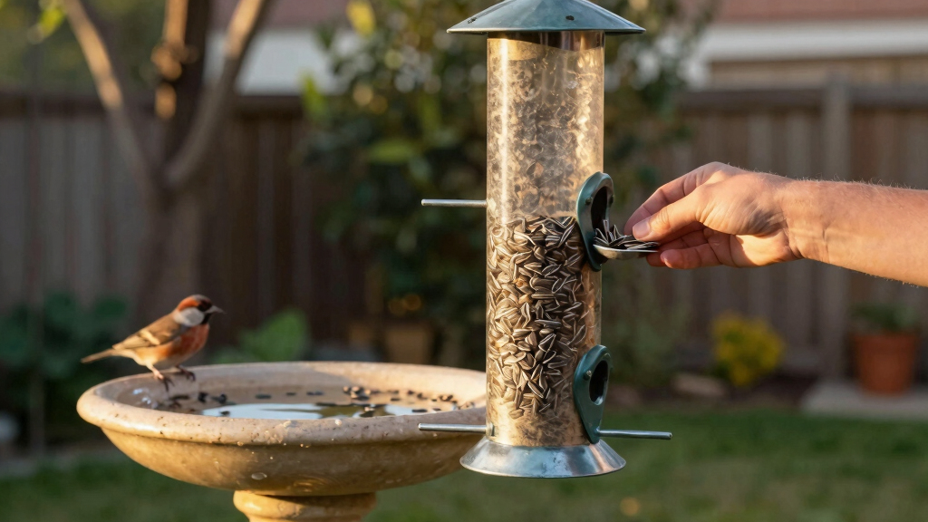 best bird feeders and baths