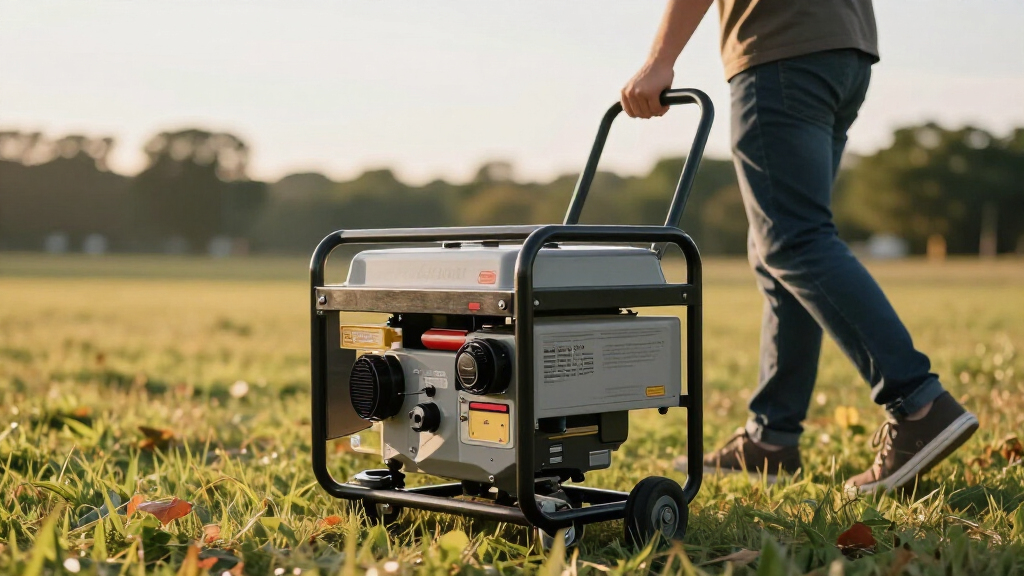 outdoor battery generators with wheels