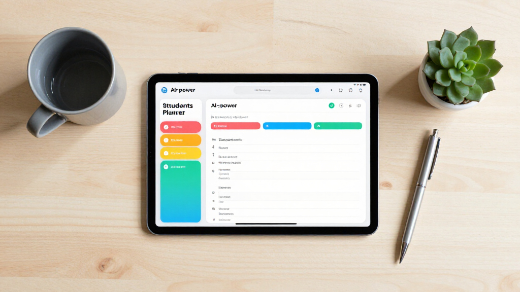 AI-powered student planners
