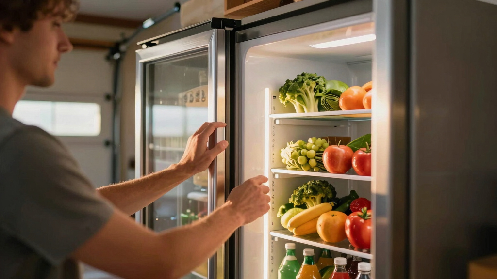best smart garage refrigerator