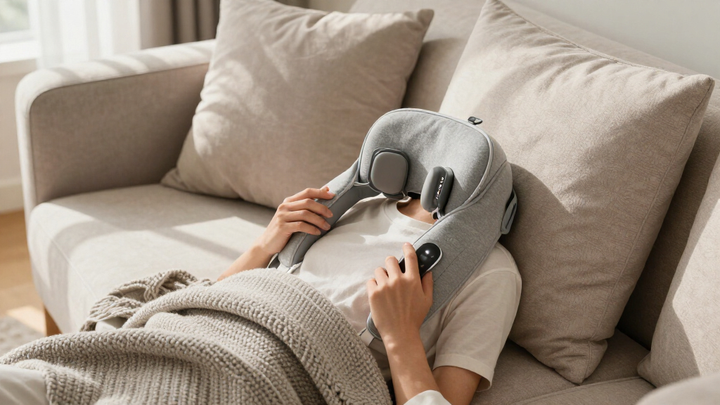 heated neck and shoulder massagers