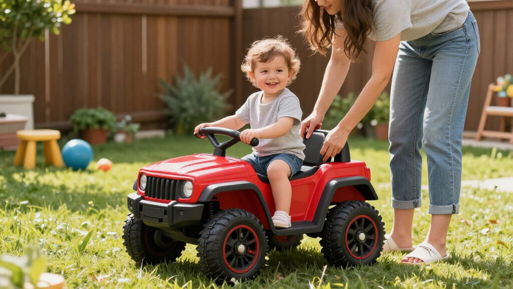 12v ride on suv for toddlers with rubber tires
