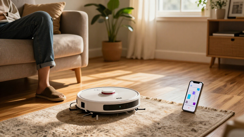 robot vacuums with cleaning reports