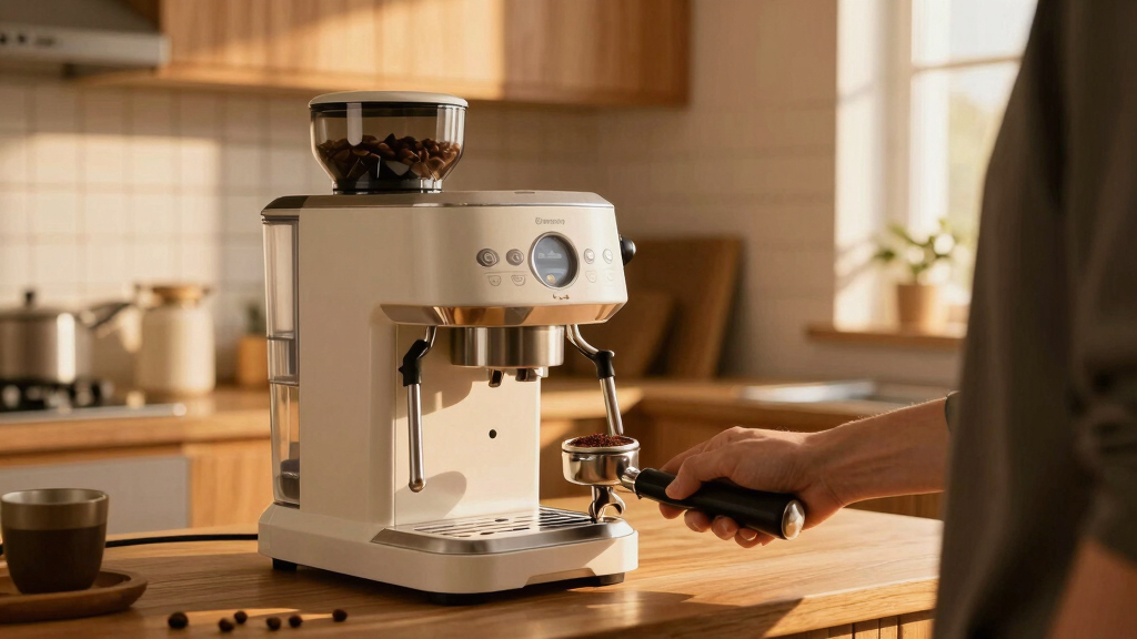 cheap espresso machine with grinder
