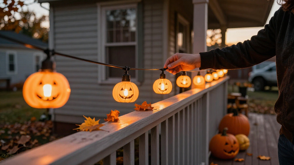 Halloween string lights