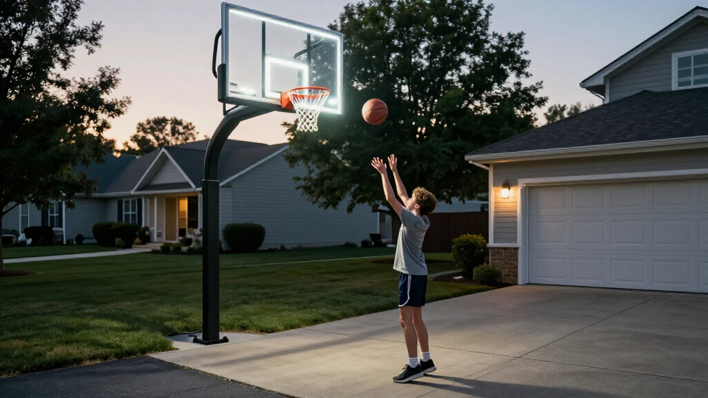 basketball hoop lights