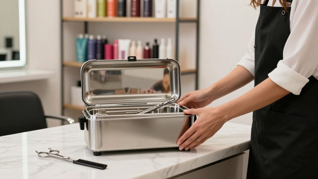 salon tool sterilizer box large