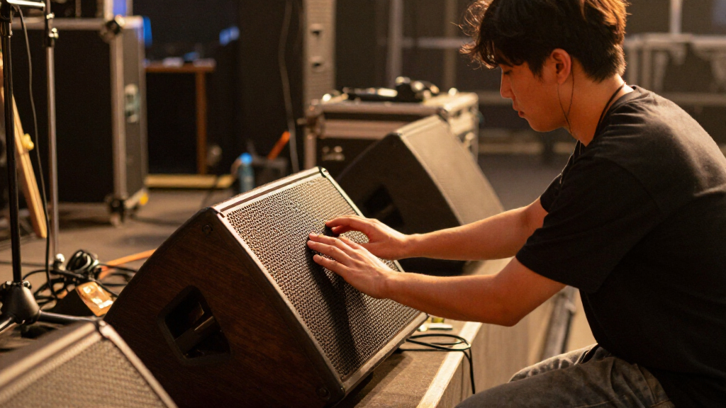 stage monitor speaker for live vocals