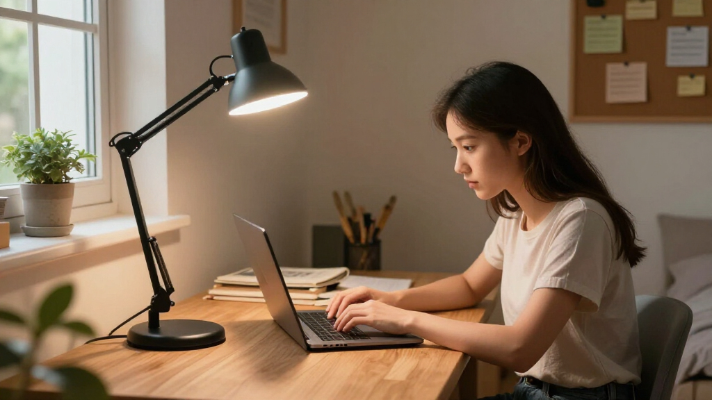 study desk lamps for students