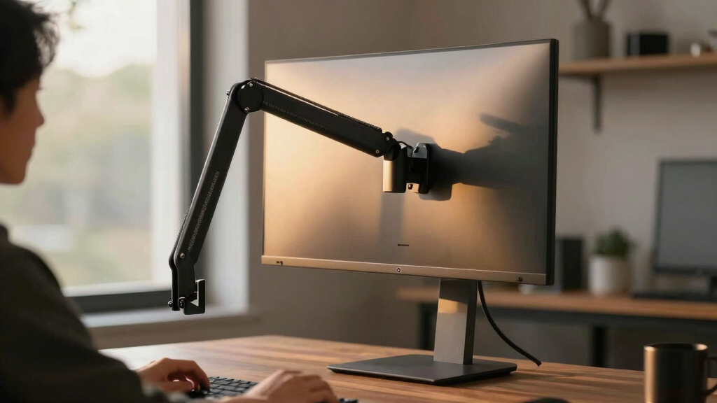 best monitor arms for ultrawide creator desks