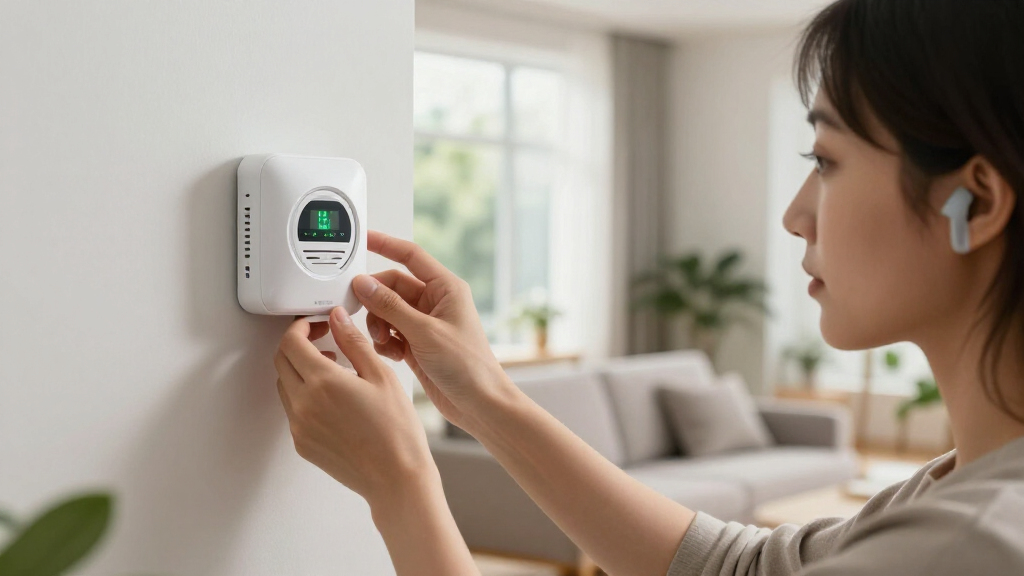 carbon monoxide detectors for hearing impaired with alarms