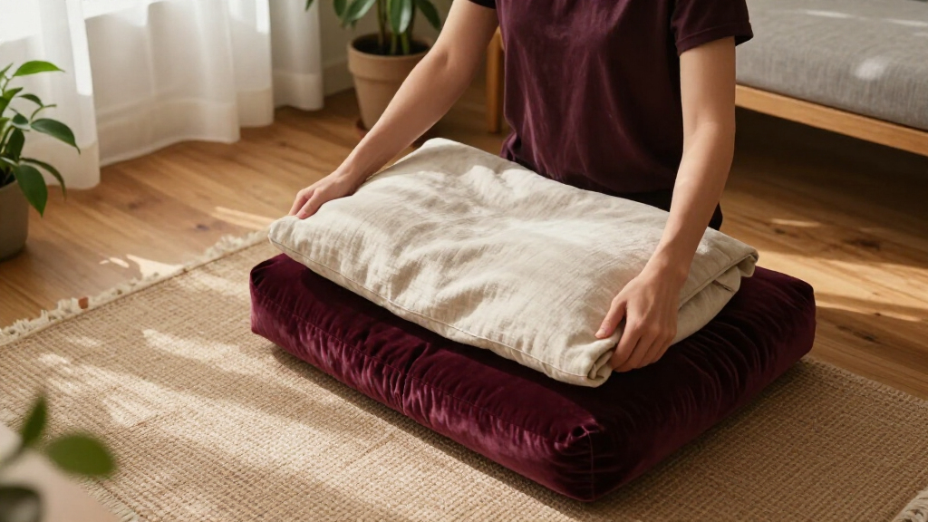 high end meditation cushions