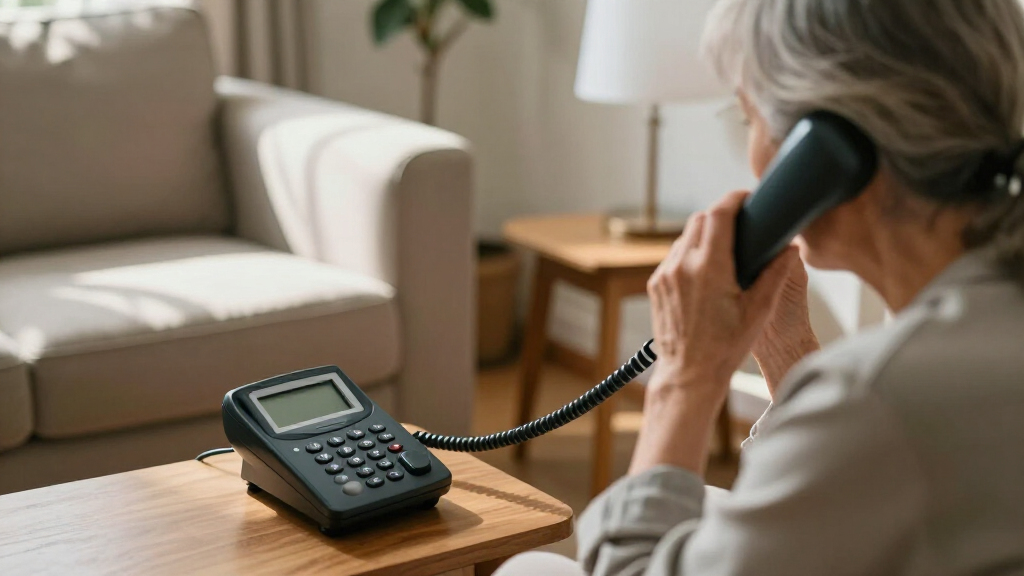amplified phones for hard of hearing