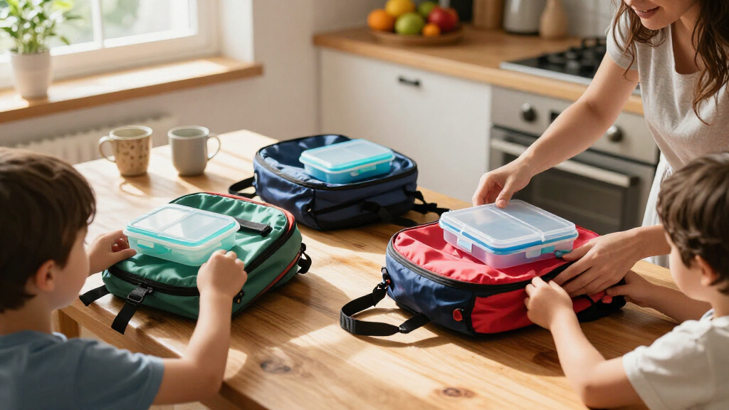 kids' backpacks with lunchboxes
