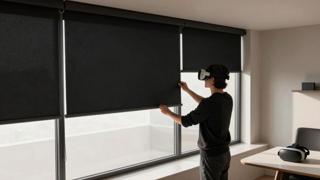 best blackout shades for VR rooms