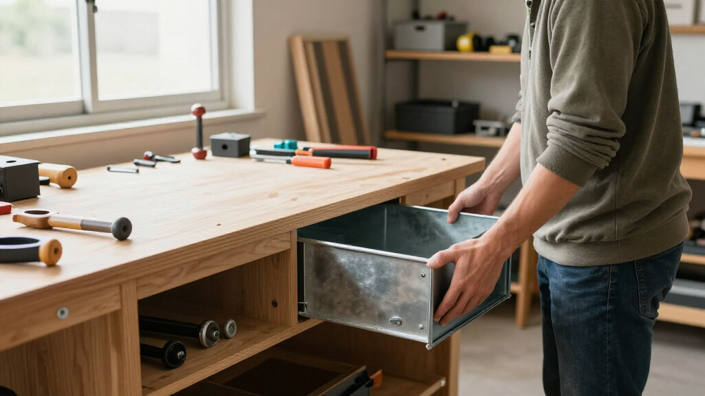 best workbench with storage drawers