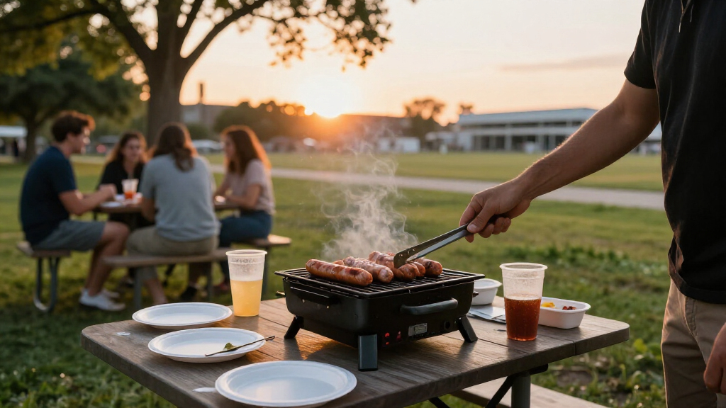 portable tailgating grills