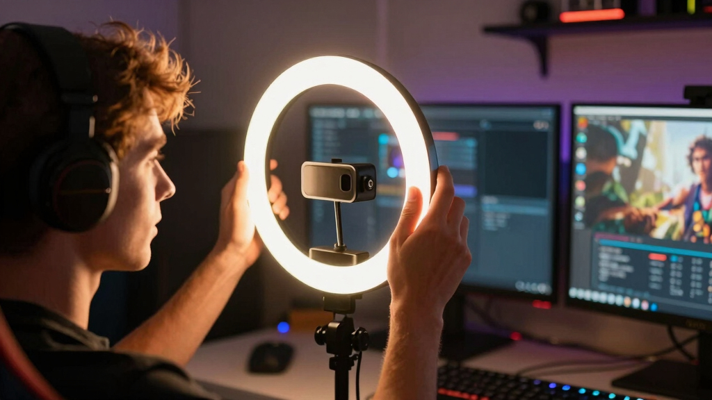 best key lights for VR streaming