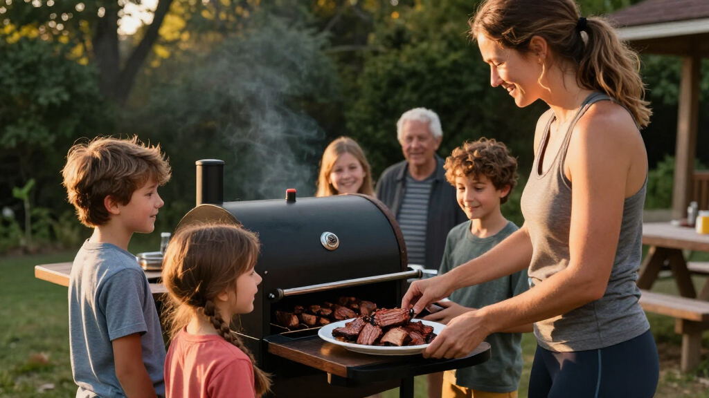 best pellet smoker for families