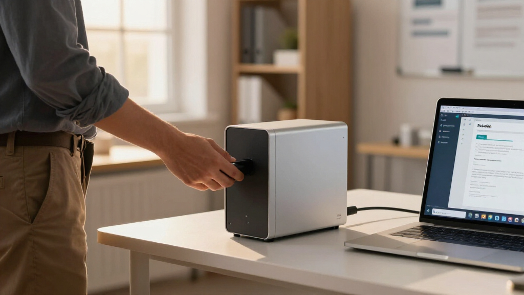 NAS device for small business backup