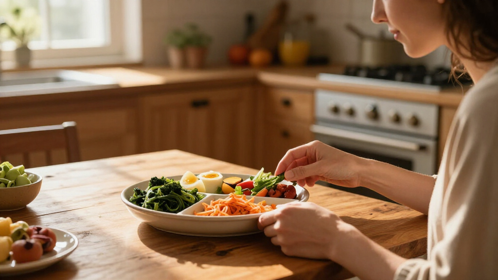 kitchen portioncontrol plates