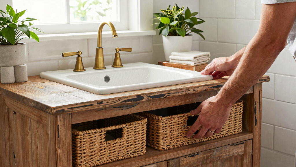 best farmhouse bathroom decor