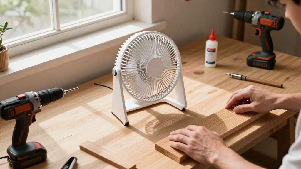 desk fan for personal cooling