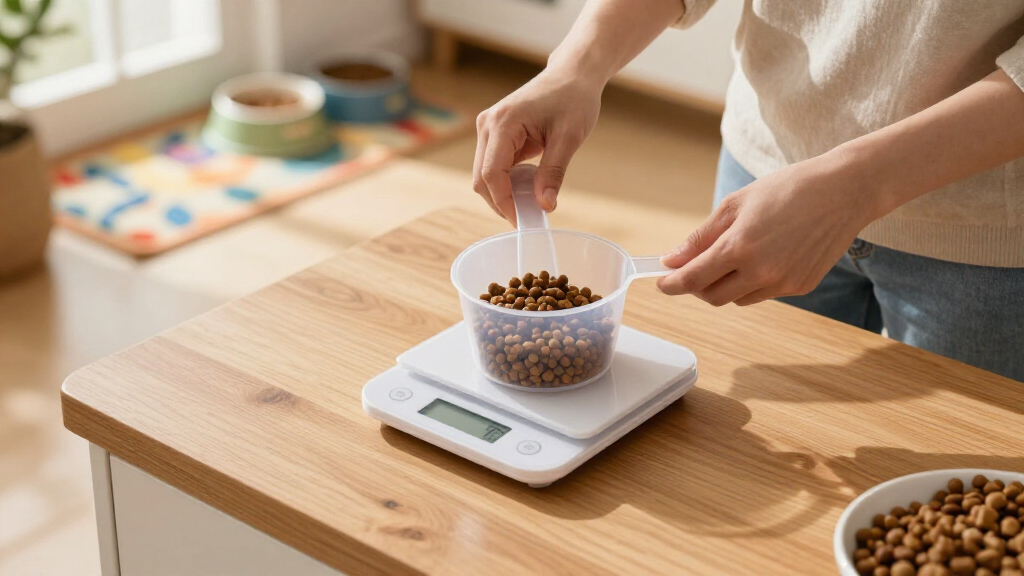 measuring scoop with digital scale