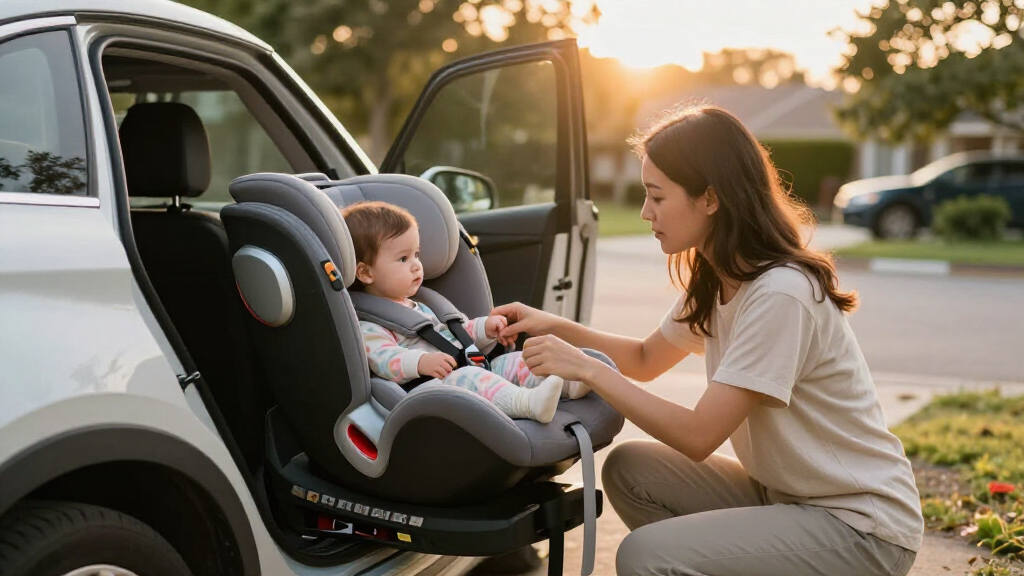 infant car seat with base