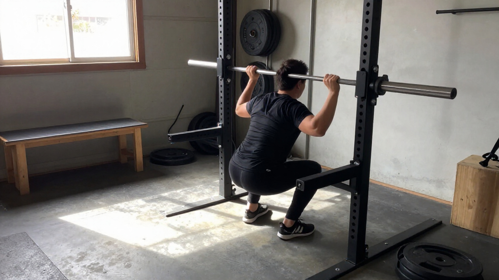 home gym power rack for garage gym