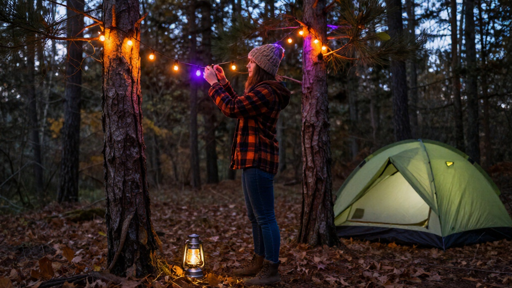 Halloween outdoor string lights