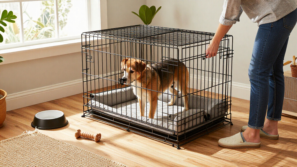 heavyduty dog crates with divider panels