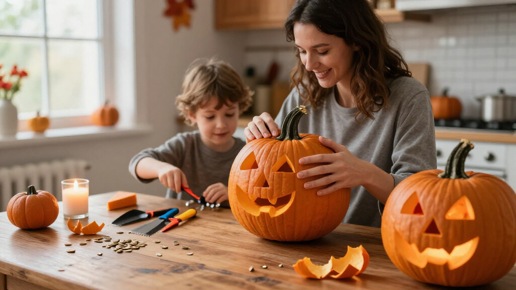 Halloween pumpkin carving kits