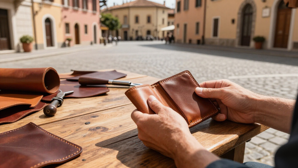 luxury mens leather wallets