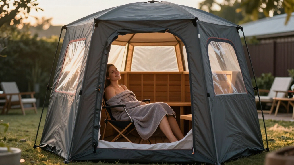 portable infrared sauna tent