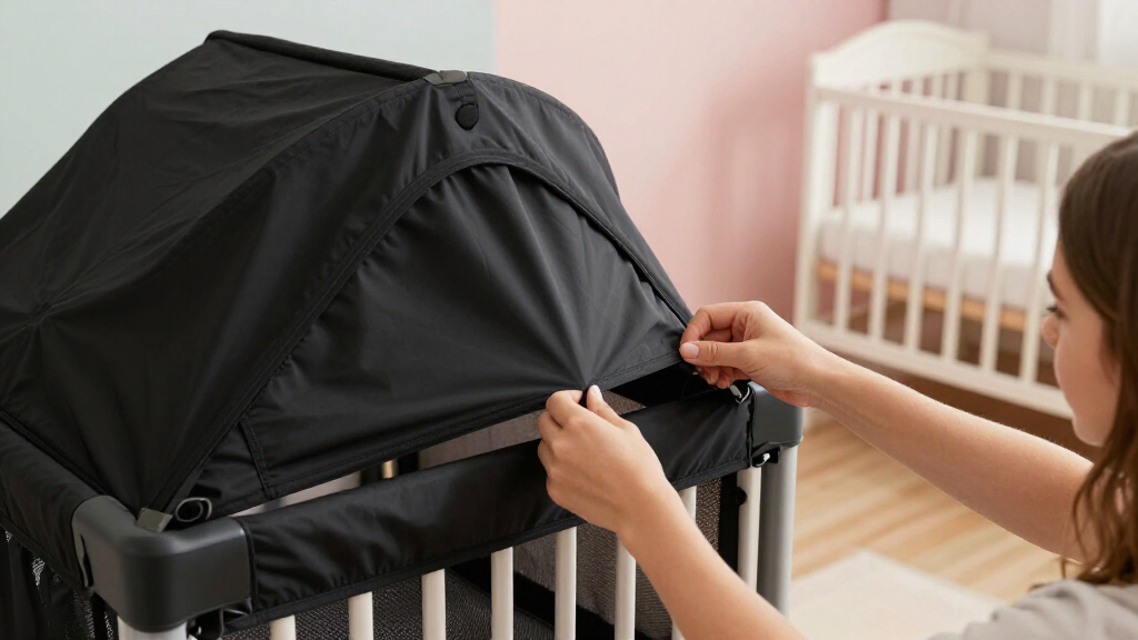 best blackout canopies for travel cribs