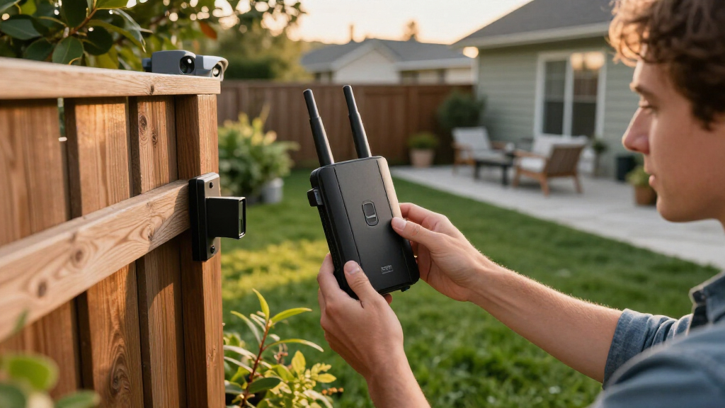long range wifi extender for backyard cameras