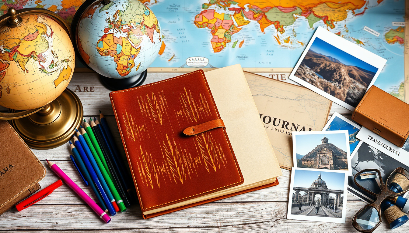 What tools help with travel journaling