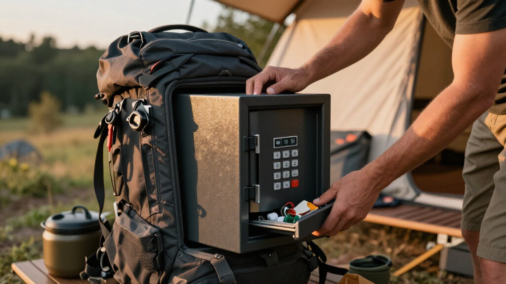 fireproof safe for home while traveling