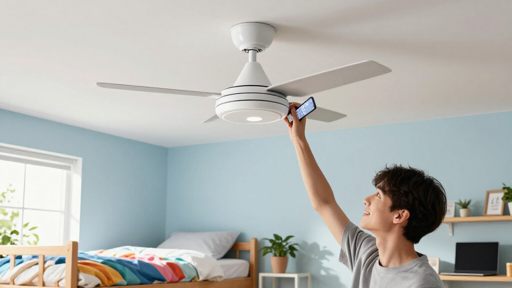 smart ceiling fans for dorms