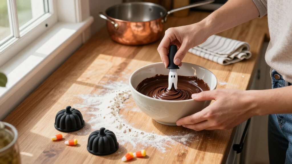 halloween silicone baking molds