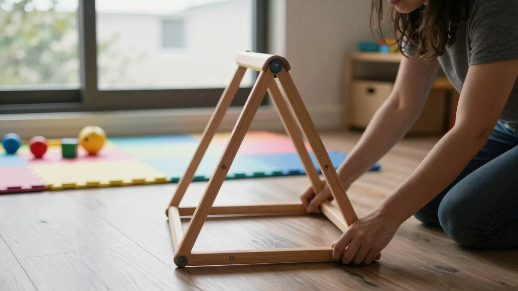 best foldable pikler triangle