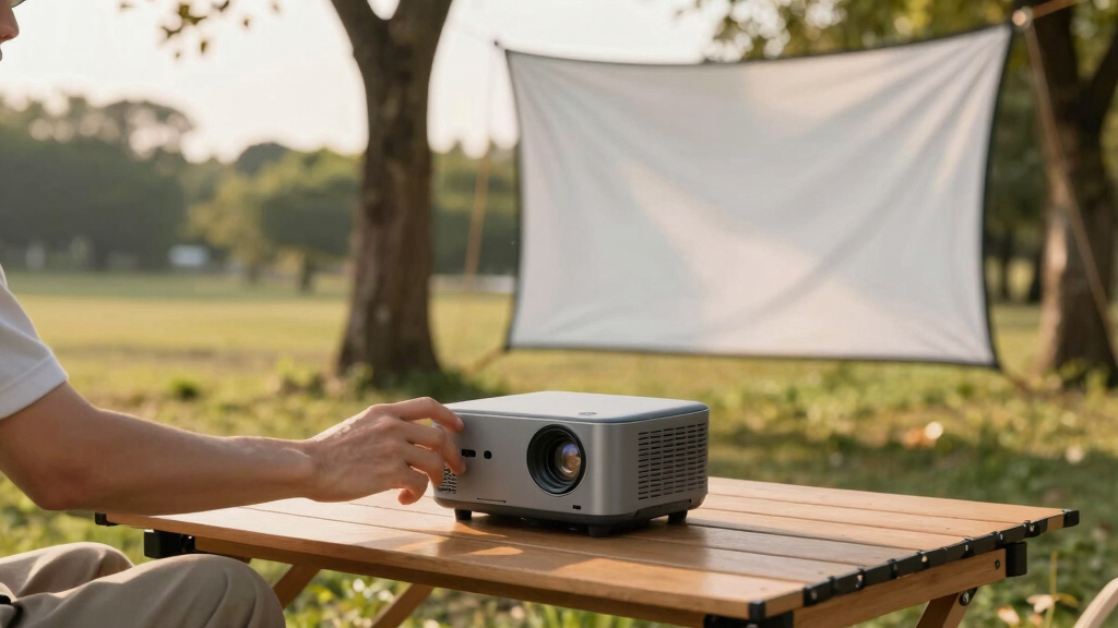 portable outdoor projectors