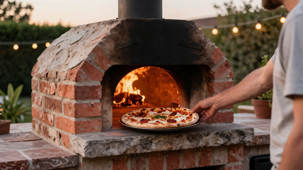 outdoor pizza oven for parties