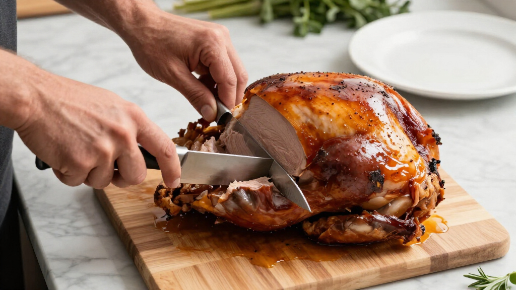 carving knife set for holiday turkey