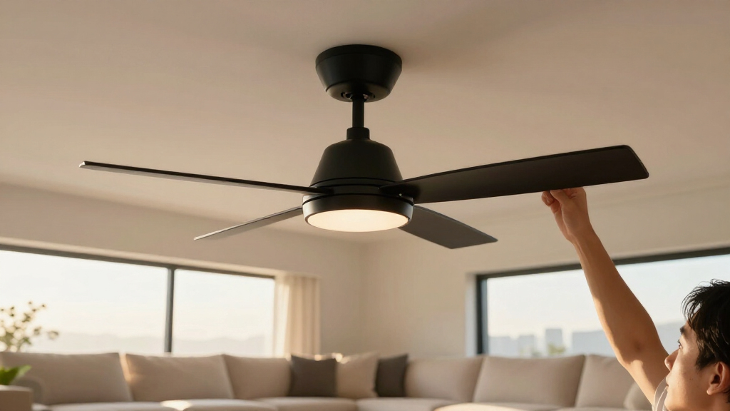 modern ceiling fans without lights