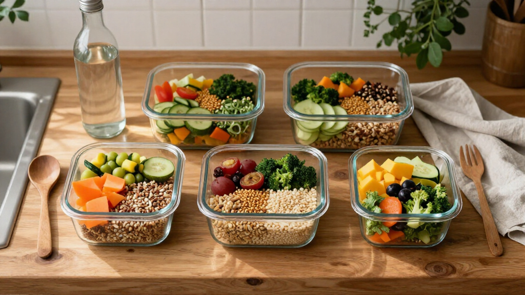 meal prep containers glass