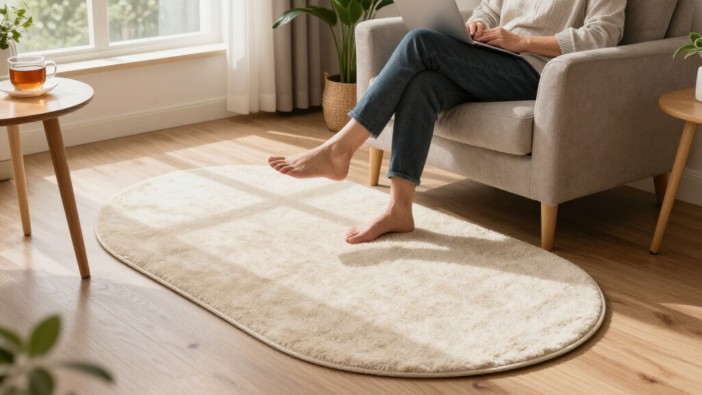 yilong oval silk carpet 6x9